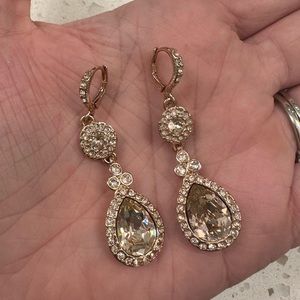 Givenchy Rose Gold Drop Earrings